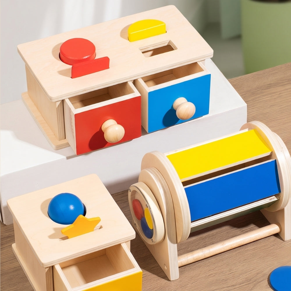 RainbowDrum – Houten Sensorische Speeltrommel