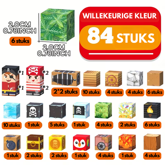 MagnetoBuild™ – Magnetische Bouwstenen Set – Educatief STEM Speelgoed