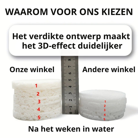 MiloCraft™ 3D DIY - Schuim Schilderkit