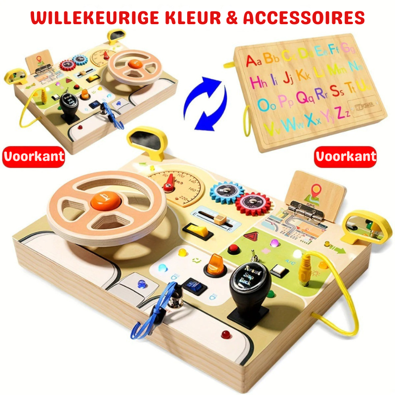 BrightPlay™ – Interactieve Houten Activiteitentafel