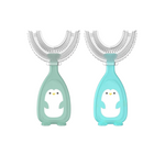 MiloBrush™ – U-vormige Kindertandenborstel 2-pack – 360° Siliconen 2–6 Jaar