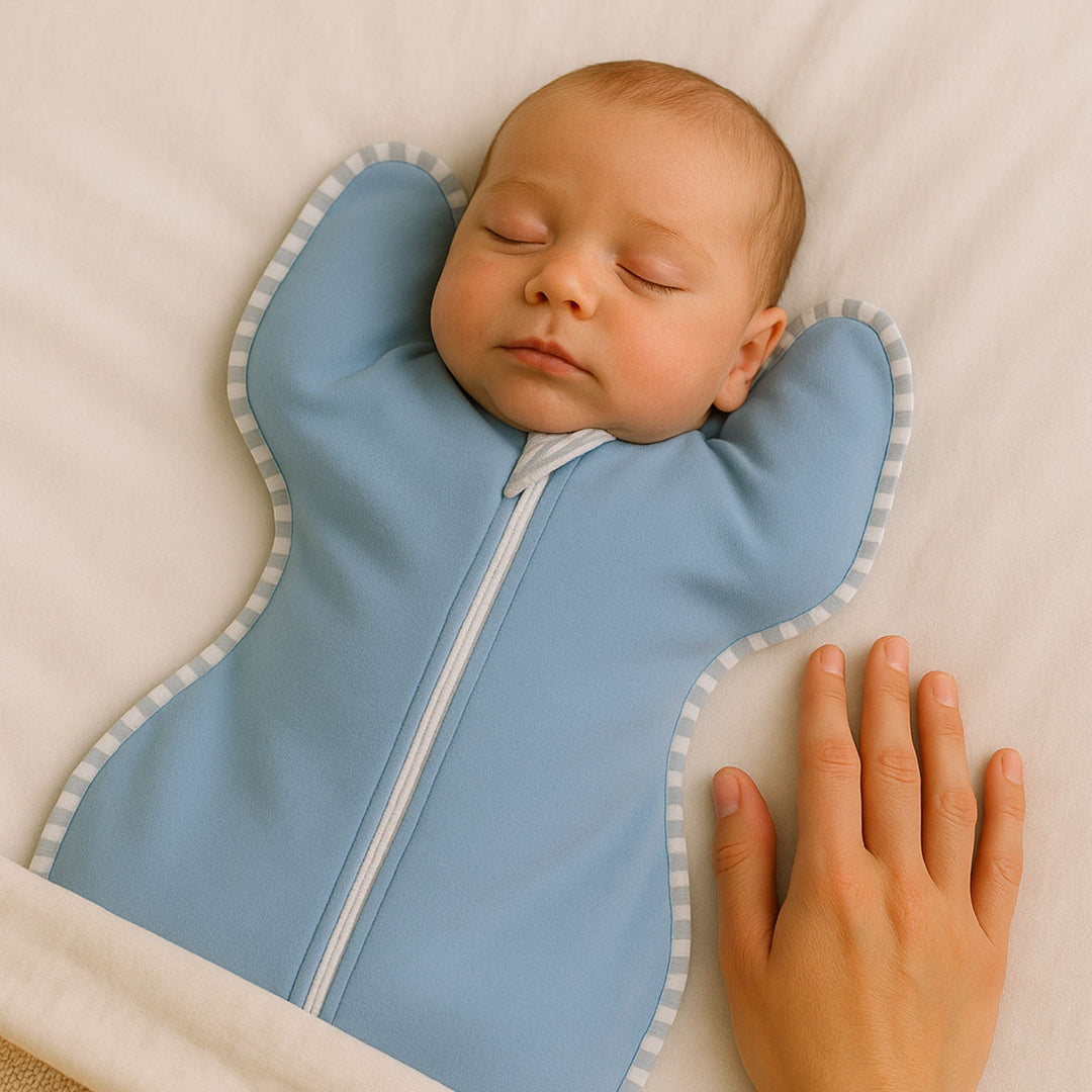 Milowrap™ – Zachte Arms-Up Inbakerslaapzak voor Baby’s