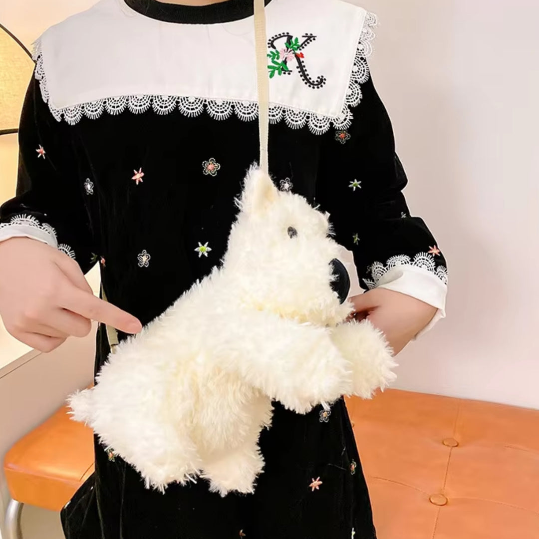 PetPurse – Pluche Dieren Schoudertasje: Puppy, Schaap & Schildpad