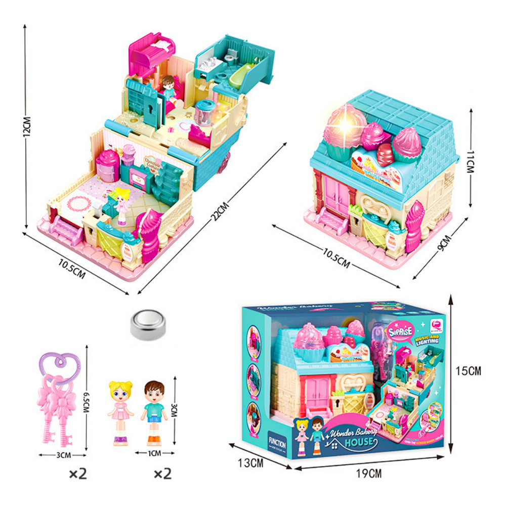 SweetShop – Transformeerbaar Speelhuis voor Kinderen