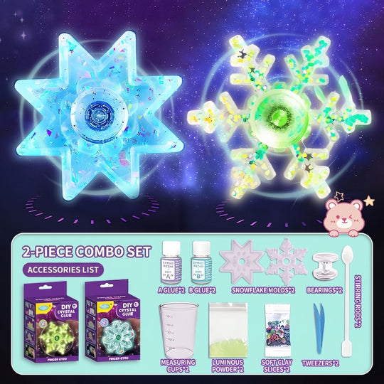 GlowSpinner – DIY Glow-in-the-Dark Fidget Spinner
