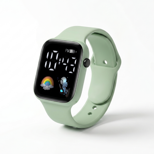AstroGlow – Astronaut LED Horloge met Siliconen Band