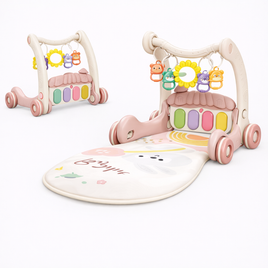 WalkyPlay – 3-in-1 Baby Walker en Speelmat