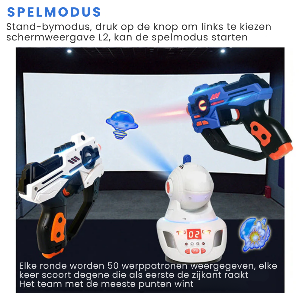 LaserStrike – Laser Tag Set Interactief Speelgoed