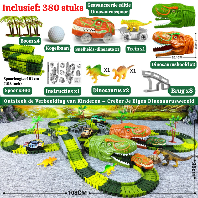 Eventyr med DinoTrack™ - Dino-legetøj 