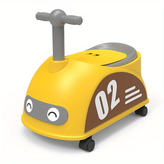 PottyRide™ – Cartoon Kinderpot met Wieltjes – Grote Trainingstoel