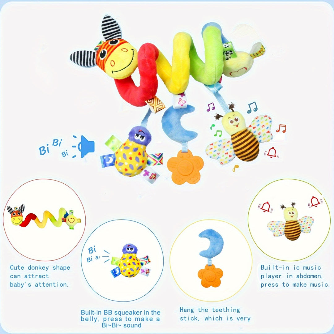 SpiraLoom™ – Baby Spiraal Mobile – Hangend Sensorisch Speelgoed