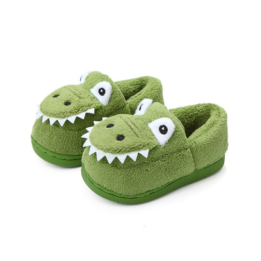 CrocoStep™ – Warme Winter Krokodil Pantoffels voor Jongens (vanaf 3 Jaar)