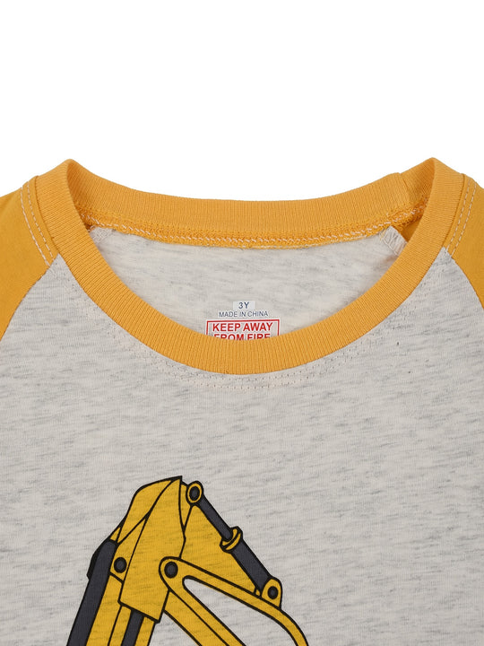 ExcavaFun™ – Jongens Graafmachine Pyjama Set