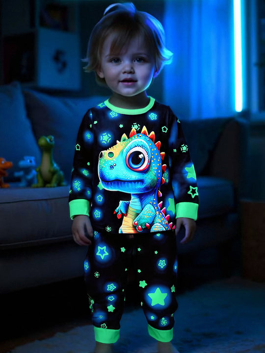 DinoDreams™ – 2-delige Jongens Glow-in-the-Dark Pyjama