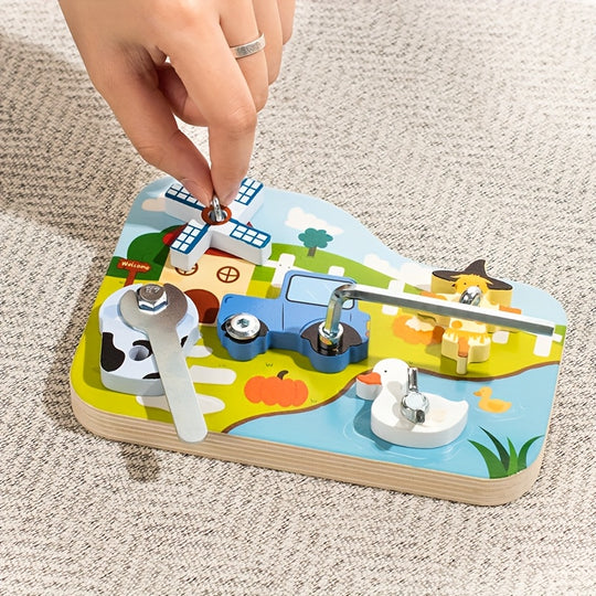 FarmFix™ – Vroege Boerderijdieren Auto Bouwset