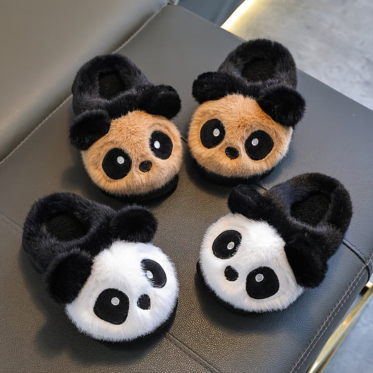 PandaSteps™ – Warme Pluche Winter Slippers voor Kinderen