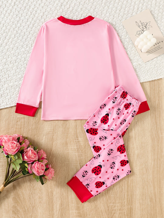 LadyBugDreams™ – Meisjes Lieveheersbeestje Pyjama