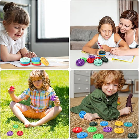 Milo & Moon - Wiskunde Fidgetspinners - Maak leren leuk!