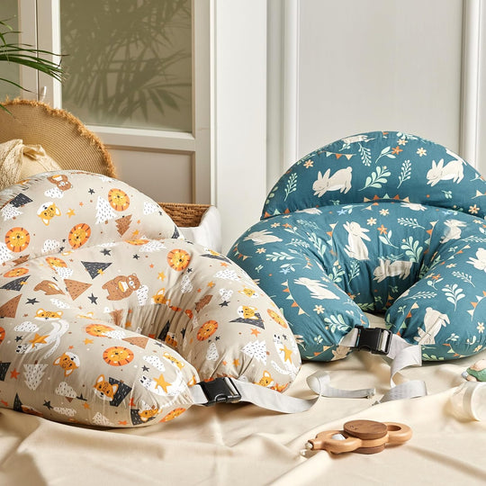 CuddleNest™ – Verstelbaar Voedingskussen met Comfortabele Ondersteuning