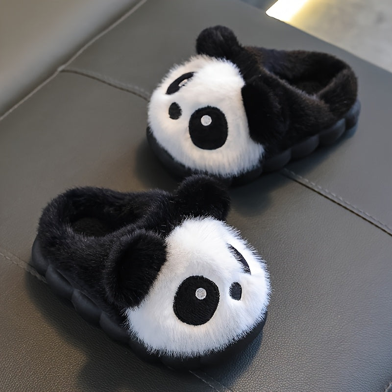 PandaSteps™ – Warme Pluche Winter Slippers voor Kinderen