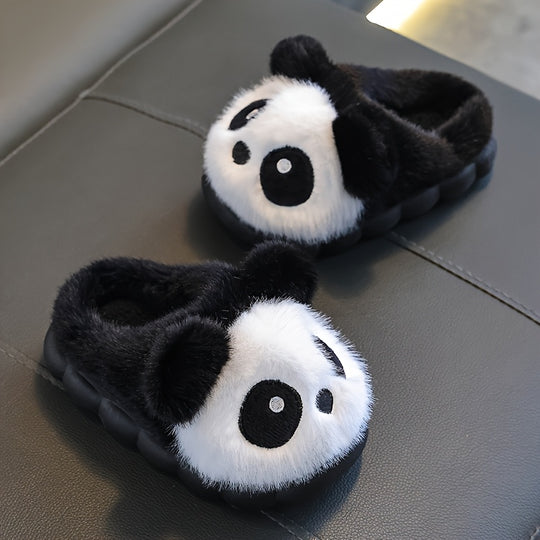 PandaSteps™ – Warme Pluche Winter Slippers voor Kinderen