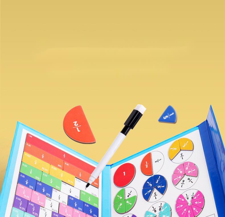 MagnetoFractions™ – Magnetisch Breukenpuzzelboek!