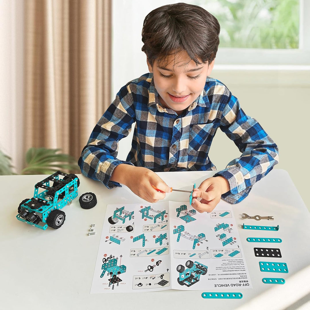 BuildRider™ – Robuust & Educatief – Constructievoertuig Set