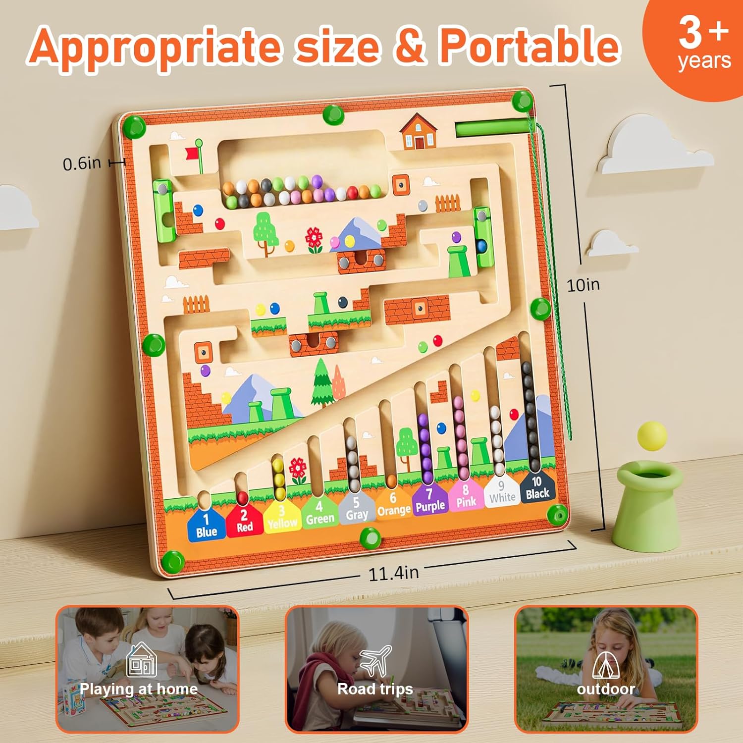 WonderMaze™ - Magnetisch Doolhof- Montessori speelgoed