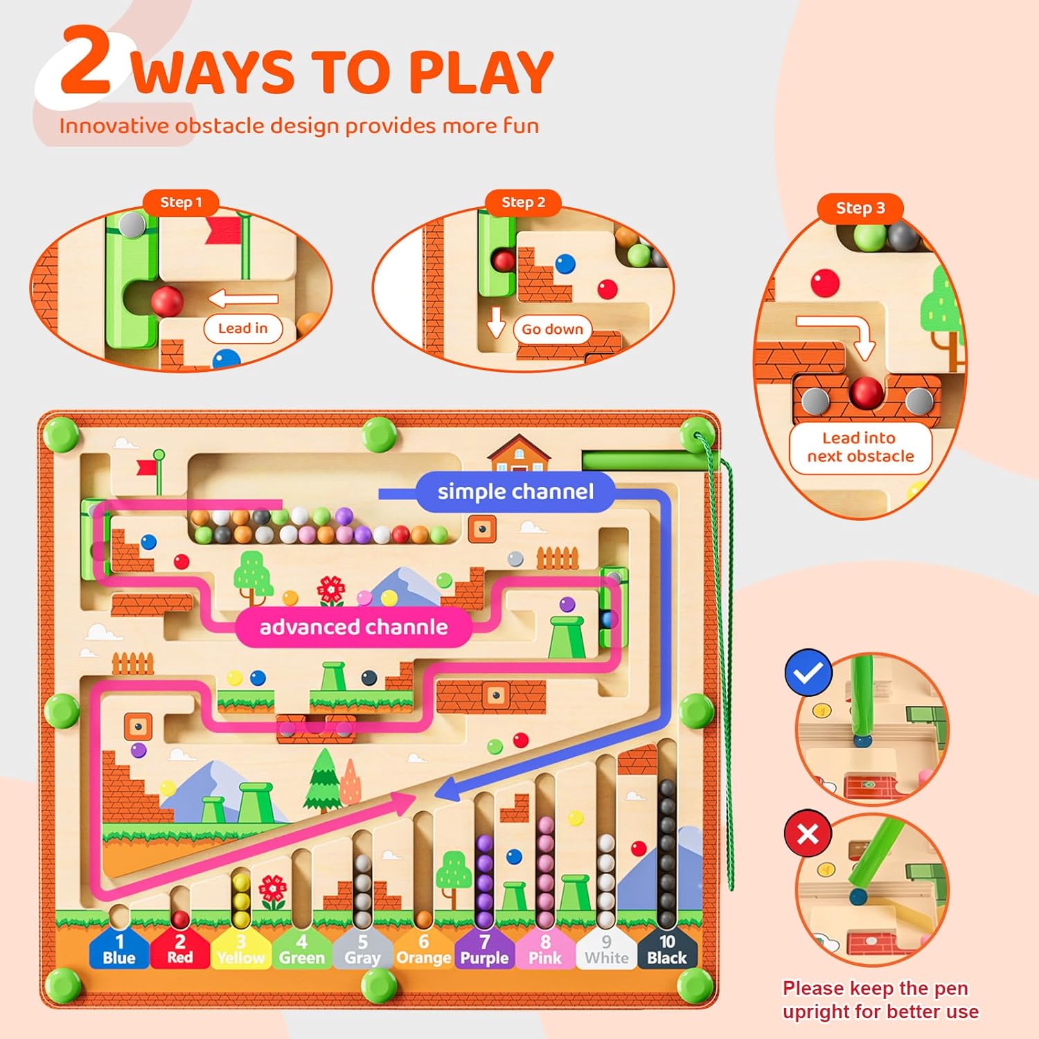 WonderMaze™ - Magnetisch Doolhof- Montessori speelgoed