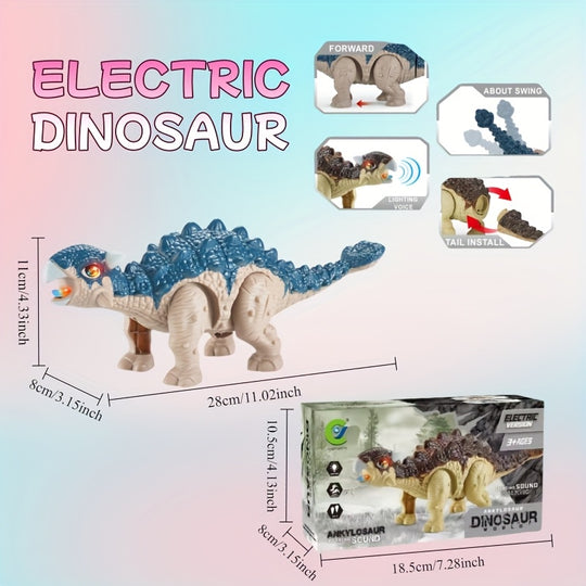 TriRoar™ – Wandelende Triceratops Speelgoed Dino met Licht & Geluid