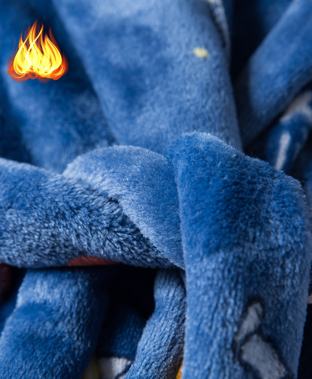 SpaceDreamRobe™ – Jongens Fleece Badjas met Capuchon en Astronautenprint