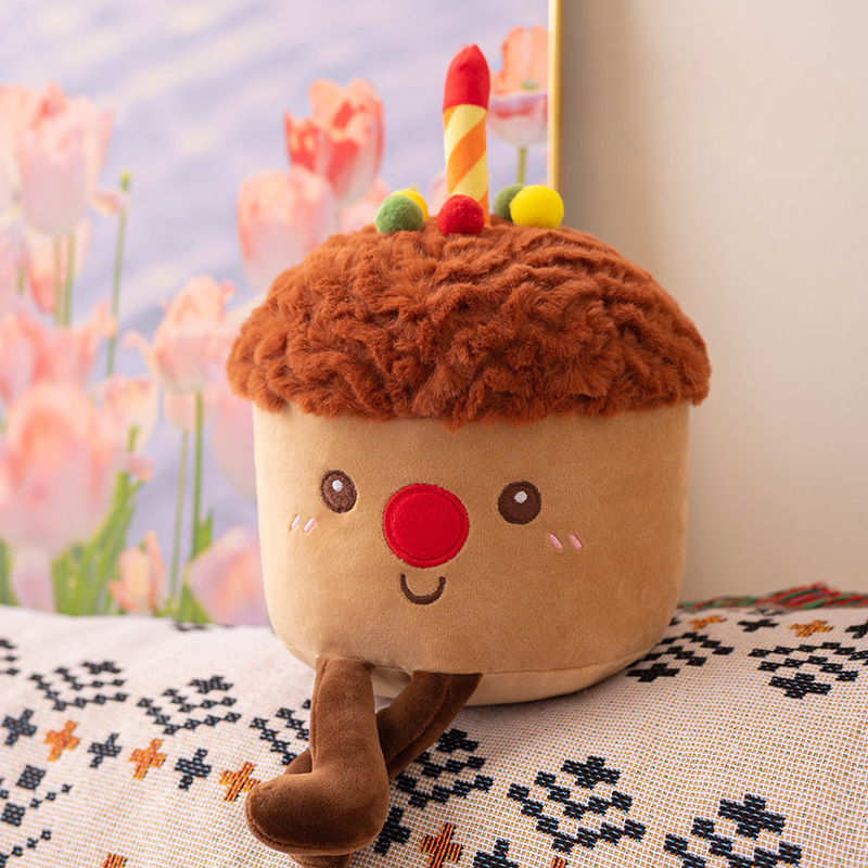 CakeCuddle™ – Pluche Verjaardagstaart Knuffels