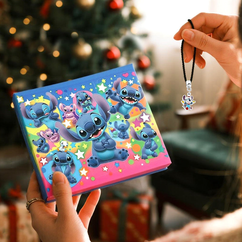 Stitch Adventskalender – 24-delige DIY Sieradenset voor Kinderen en Tieners