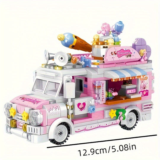 SweetStreet™ – 591-delige Dessert Truck Bouwset