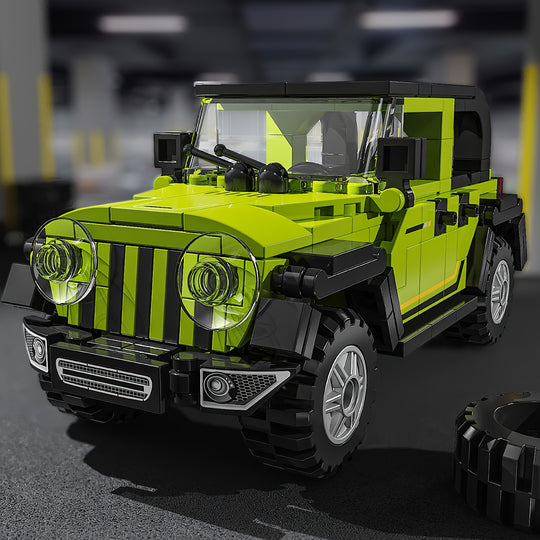 TrailRider™ – 300+ Stuks Off-Road Voertuig Bouwset