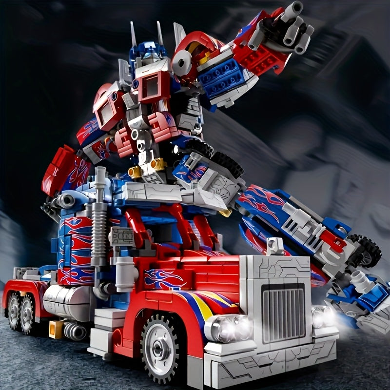 CyberBot™ – 1000-delige Transformers Bouwset – Optimus Prime & Bumblebee