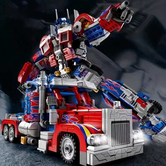 CyberBot™ – 1000-delige Transformers Bouwset – Optimus Prime & Bumblebee