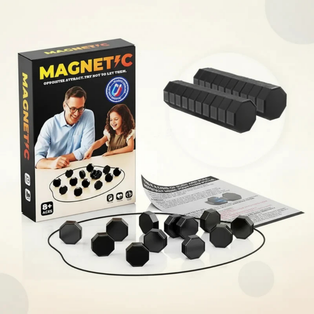 MagnetBattle – Strategisch Magnetisch Spel met Stenen