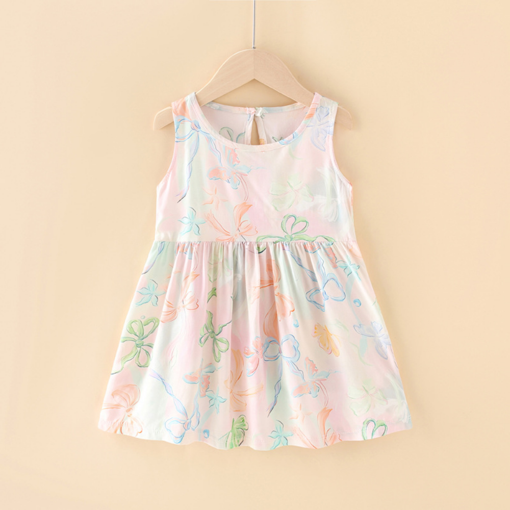 BloomBelle – Meisjes Zomerjurk zonder Mouwen