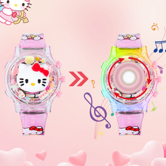 SpinTunes – Draaiend Muziekhorloge met LED