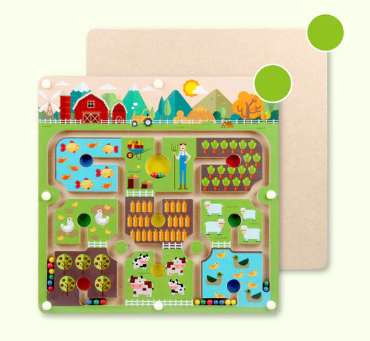 MazeMagnet™ – Magnetisch Doolhof Puzzel voor Kinderen