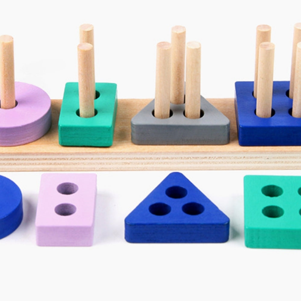 ShapeStack – Geometrisch Sorteer- en Stapelspel