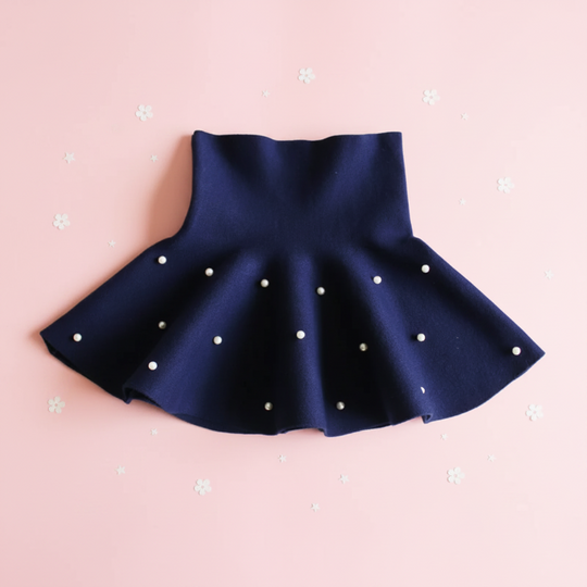 Perlette gebreide kinder rok stijl - Milo & Moon