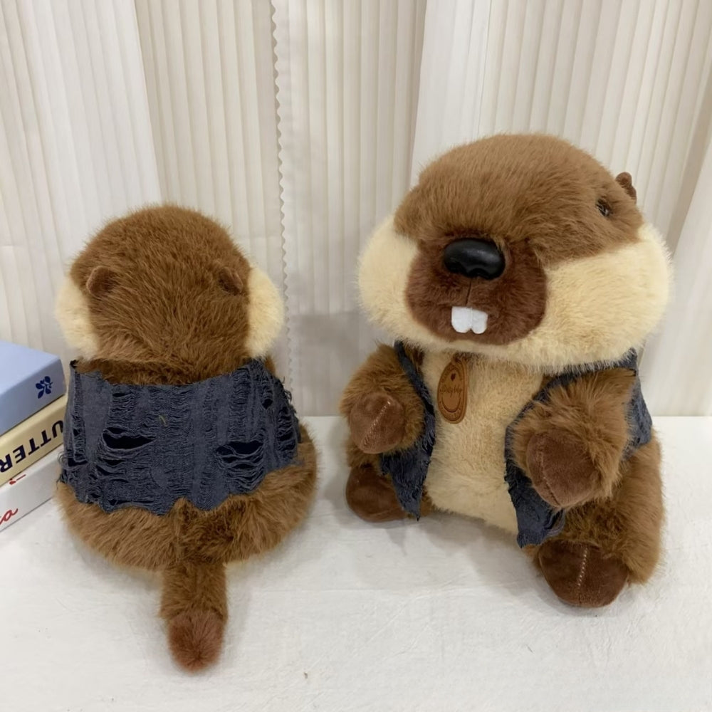<font dir="auto" style="vertical-align: inherit;"><font dir="auto" style="vertical-align: inherit;">Vente en gros transfrontalière de peluches de marmottes déguisées en mendiants tendance, poupées pour enfants, cadeaux d'anniversaire</font></font>