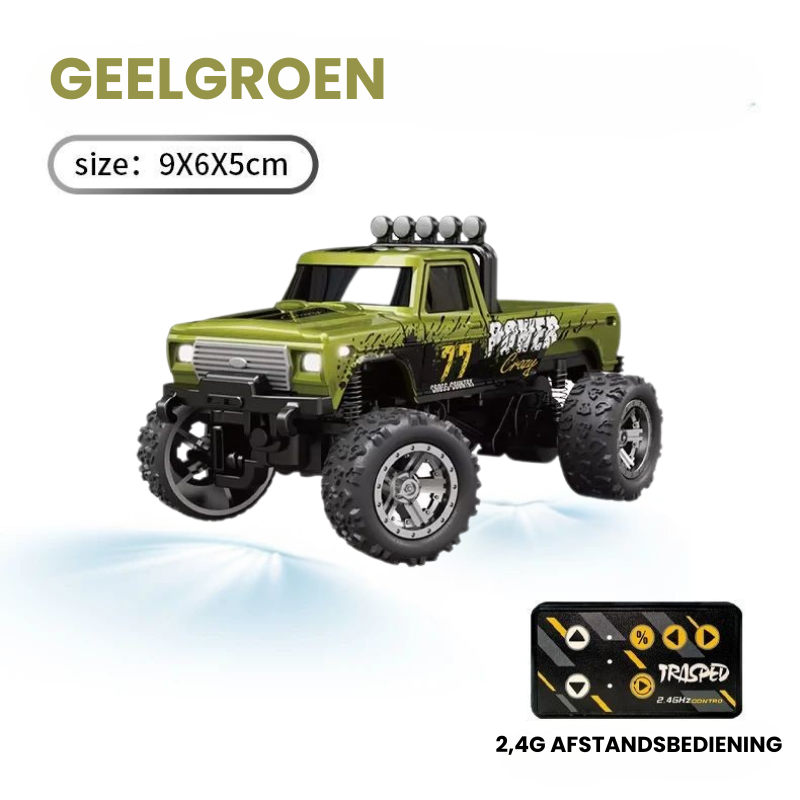 RaceBuddy™ – Mini RC Race Truck – Snelheid & Wendbaarheid in Je Handpalm
