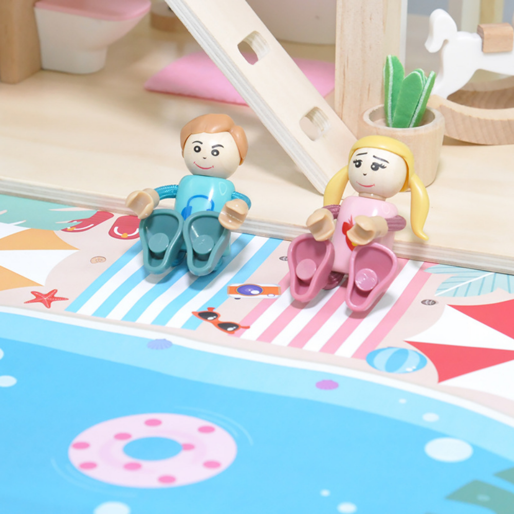 NordicHome – Draagbaar Scandinavisch Poppenhuis