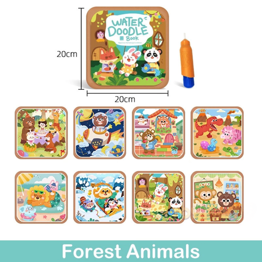 MagicDraw – Herbruikbaar Waterkleurboek voor Kinderen