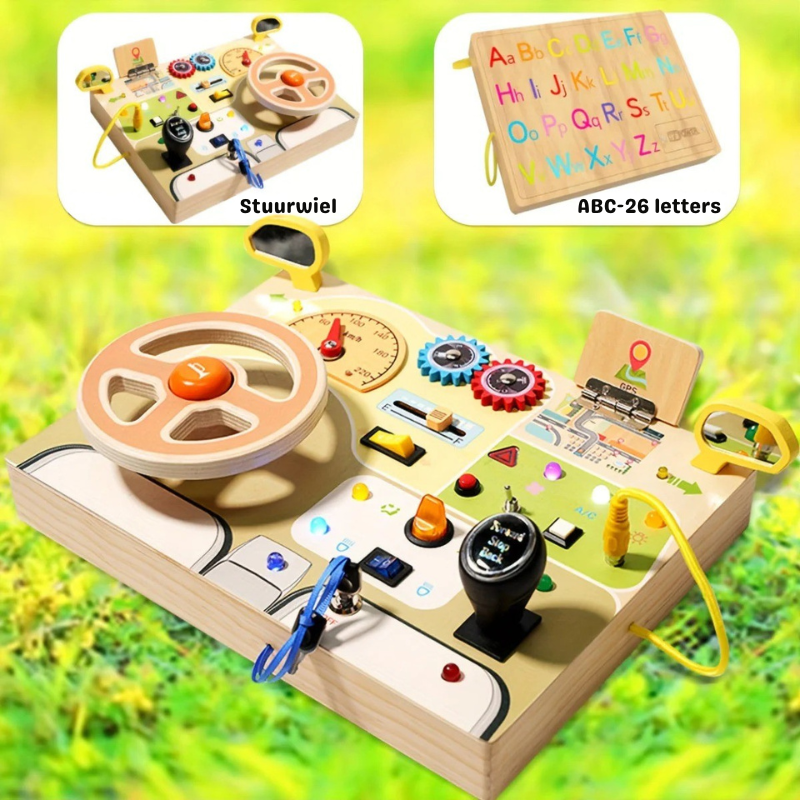 BrightPlay™ – Interactieve Houten Activiteitentafel