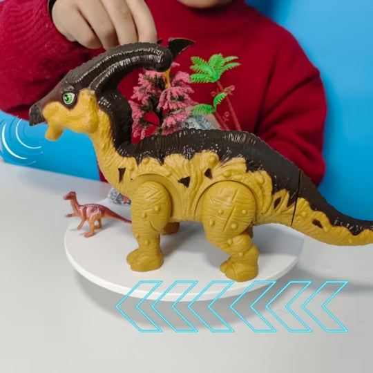 DinoStap – Lopende Speelgoeddinosaurus met Licht en Geluid