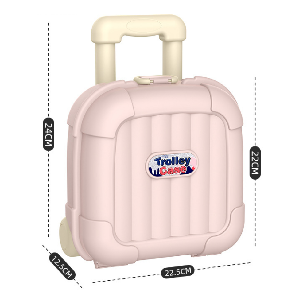 TravelTidy – Kinder Opbergkoffer met Wieltjes